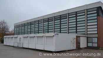 Container – so beharken sich Kreis und Landesamt wegen Vechelder Schule