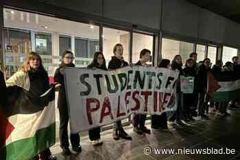 Pro-Palestijnse studenten protesteren tegen 800 euro aan GAS-boetes: “Deze boetes gaan in tegen het recht op protest”