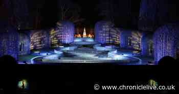First look at the Alnwick Garden Christmas Light Trail 2024