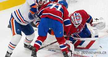 Sam Montembeault backstops Canadiens to 3-0 win over Oilers