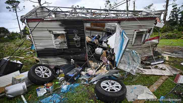 Biden wil 100 miljard dollar noodhulp voor slachtoffers orkanen Helene en Milton