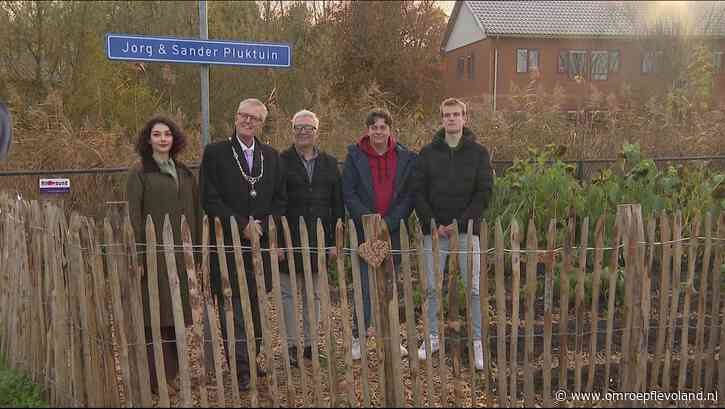 Zeewolde - Herkansing voor droom Jorg en Sander, pluktuin bij azc heropend  