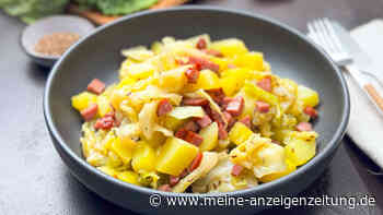Ein Topf, viele Aromen: Wirsing-Kartoffel-Eintopf mit Kabanossi bringt alle an den Tisch