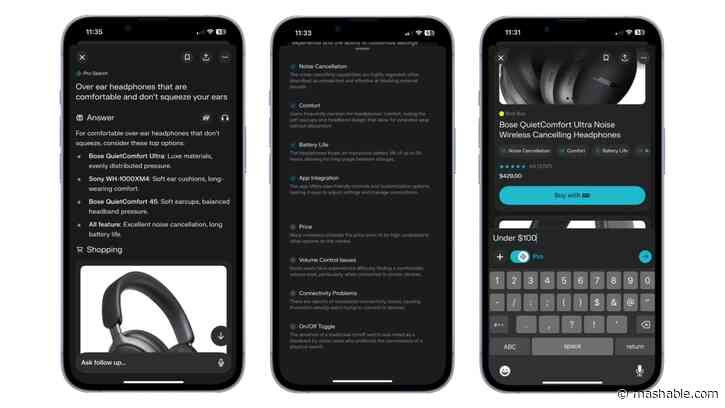 Perplexity now lets you buy stuff directly in the AI search engine