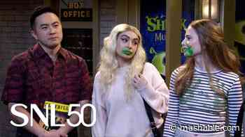 Charli XCX hooks up with Shrek in 'SNL' sketch