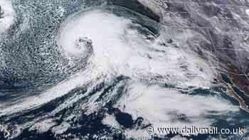 Urgent warning in three states after 'bomb cyclone' is expected to create 'life-threating' hurricane conditions as map reveals where storm is heading