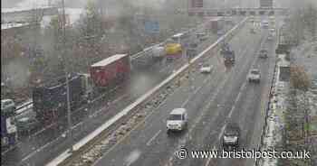 Live: Long M4 delays after cars and van crash in Bristol