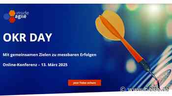 heise-Angebot: OKR Day 2025: Messbare Erfolge im Unternehmen erzielen