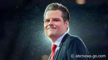 Lawyer says his 2 clients told House Ethics Committee that Gaetz paid them for sex