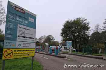 Recyclagepark Keerbergen sluit tijdelijk voor verbouwing
