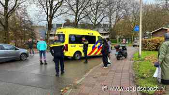 Scooterrijder gewond na ongeval met overstekende voetganger