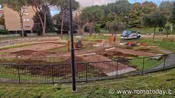 Laurentino, iniziati i lavori per una nuova area ludica. I giochi mancavano da cinque anni
