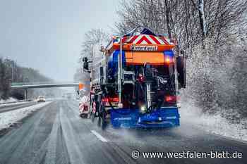 Wetterdienst warnt vor Schnee und Glätte im Kreis Paderborn