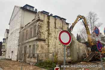 Herford: Abriss eines ehemaligen Denkmals