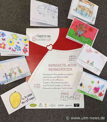 WUNSCHZETTEL-Aktion der Kinderstiftung Ulm/Donau-Iller