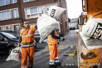 Ophaling huisvuil op drukke Borsbeekse verkeersassen verhuist naar de nacht
