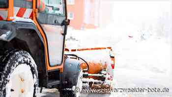 Gemeinde spart: Winterdienst in Höfen ab 2025  eingeschränkt