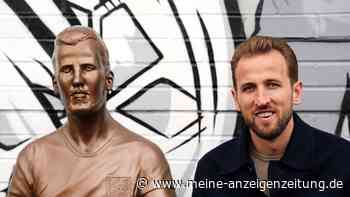 Statue von Bayern-Star Kane sorgt für Häme