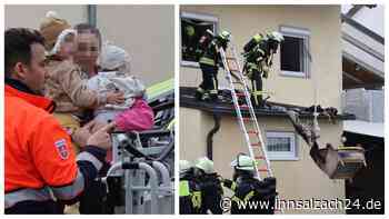 Nach Brand in Waldkraiburg – Wohnungen unbewohnbar: Was wird aus der Mutter und den Kindern?