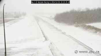 1st winter storm of the season wallops Saskatchewan