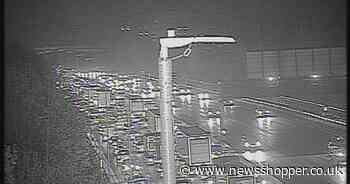 Severe delays as M25 blocked after crash - live