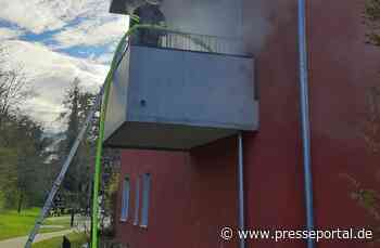 FW-M: Küche in Vollbrand (Harthof)