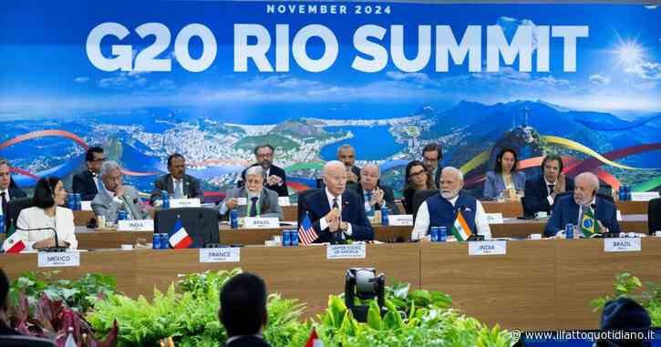 Il G20 in Brasile non aiuta la Cop29 a Baku: tutti si impegnano ad affossare l’addio al fossile. Finanza climatica, negoziati in salita