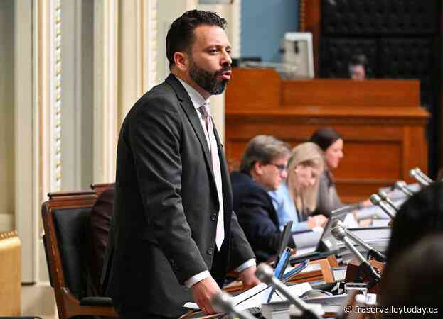 Quebec politician offers mea culpa for comments on racism in provincial legislature