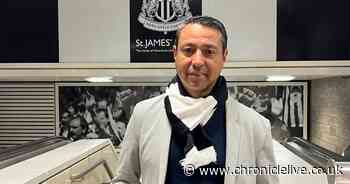 NUFC legend Nobby Solano takes first journey on Tyne and Wear Metro before Arsenal fixture