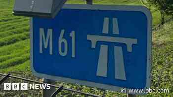 Crash on M61 causes hour-long delays