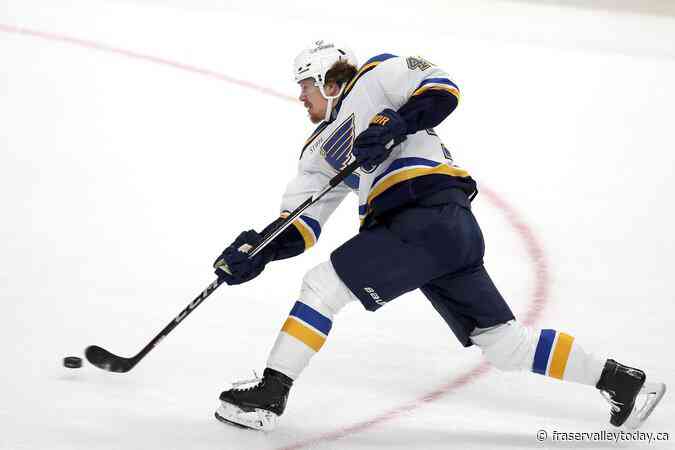 Edmonton Oilers claim forward Kasperi Kapanen off waivers from St. Louis Blues