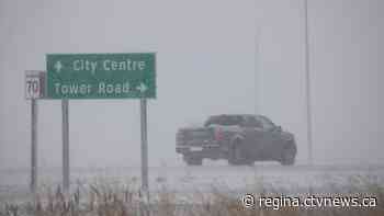 Winter storm creates dangerous driving conditions around Saskatchewan
