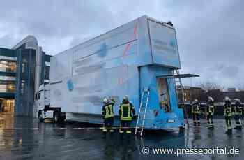 FW-BN: Defekter Showtruck löst Feuerwehreinsatz aus