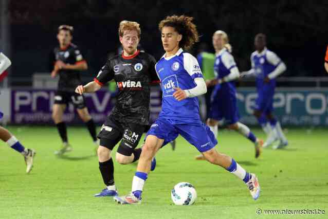 Jong AA Gent haalt thuiswedstrijd tegen Thes in op bezoek bij Thes