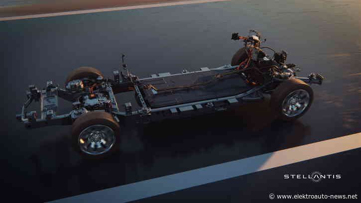 Neue Plattform STLA Frame für große E-SUVs von Stellantis