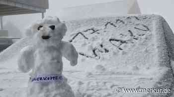 „Endlich!“: Erster Schnee der Saison in Hessen angekommen