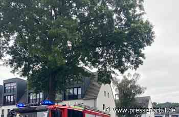 FW-EN: Hattinger Feuerwehr elf Mal im Einsatz