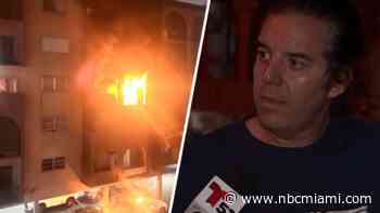 ‘We are homeless': Son of couple hospitalized after Hialeah apartment fire speaks