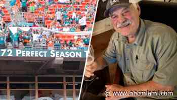 Perfect 1972 Miami Dolphins pop champagne after Chiefs loss