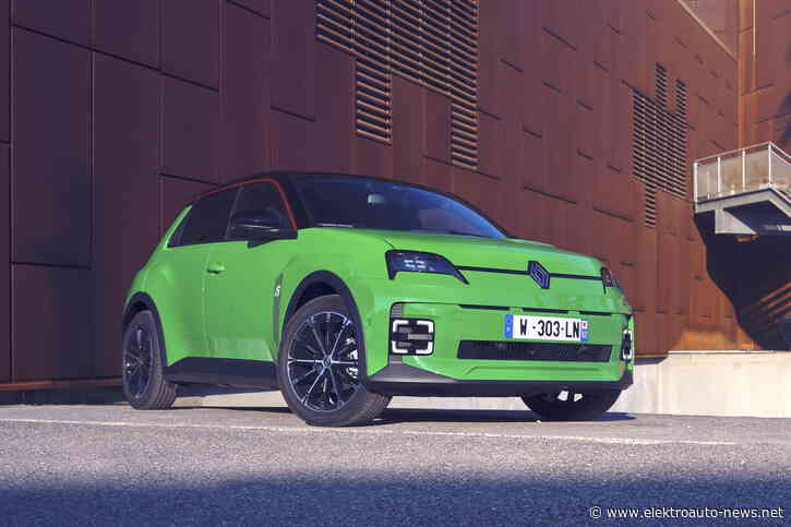 E-Auto Renault 5 nun in günstigerer Batterieversion zu haben
