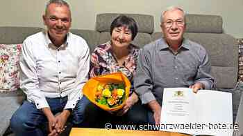 Goldene Hochzeit in Vollmaringen: Schon als Vierjähriger zum Schwiegersohn auserkoren