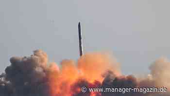 "Starship": SpaceX von Elon Musk feiert Testflug, Rückkehr der Trägerrakete scheitert