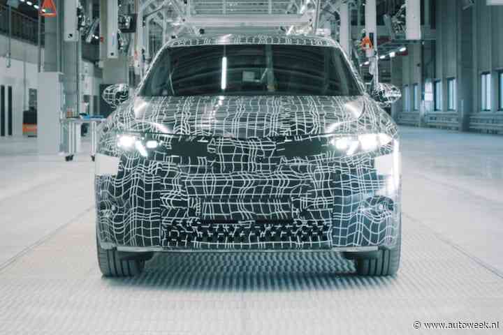 BMW bouwt eerste exemplaren nieuwe elektrische SUV