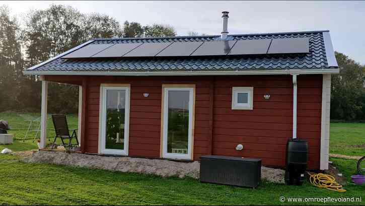 Lelystad - Tiny Houses in Warande van de baan, wel op andere plek in Lelystad