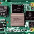 Bezoekers spotten Raspberry Pi Compute Module 5 met BCM2712-soc op beurs