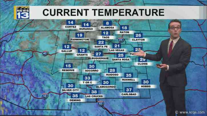 From very cold to warmer & drier weather