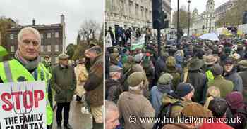 Beverley and Holderness MP joins East Yorkshire farmers in protest at Westminster
