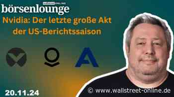 wO Börsenlounge: Nvidia | Vertiv | Airbus - Jefferies geht auf Palantir los
