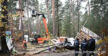 Polizei: Räumung des Tesla-Protestcamps beendet