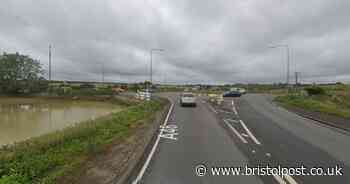 Live: Traffic queueing on main road towards Bath after crash on roundabout